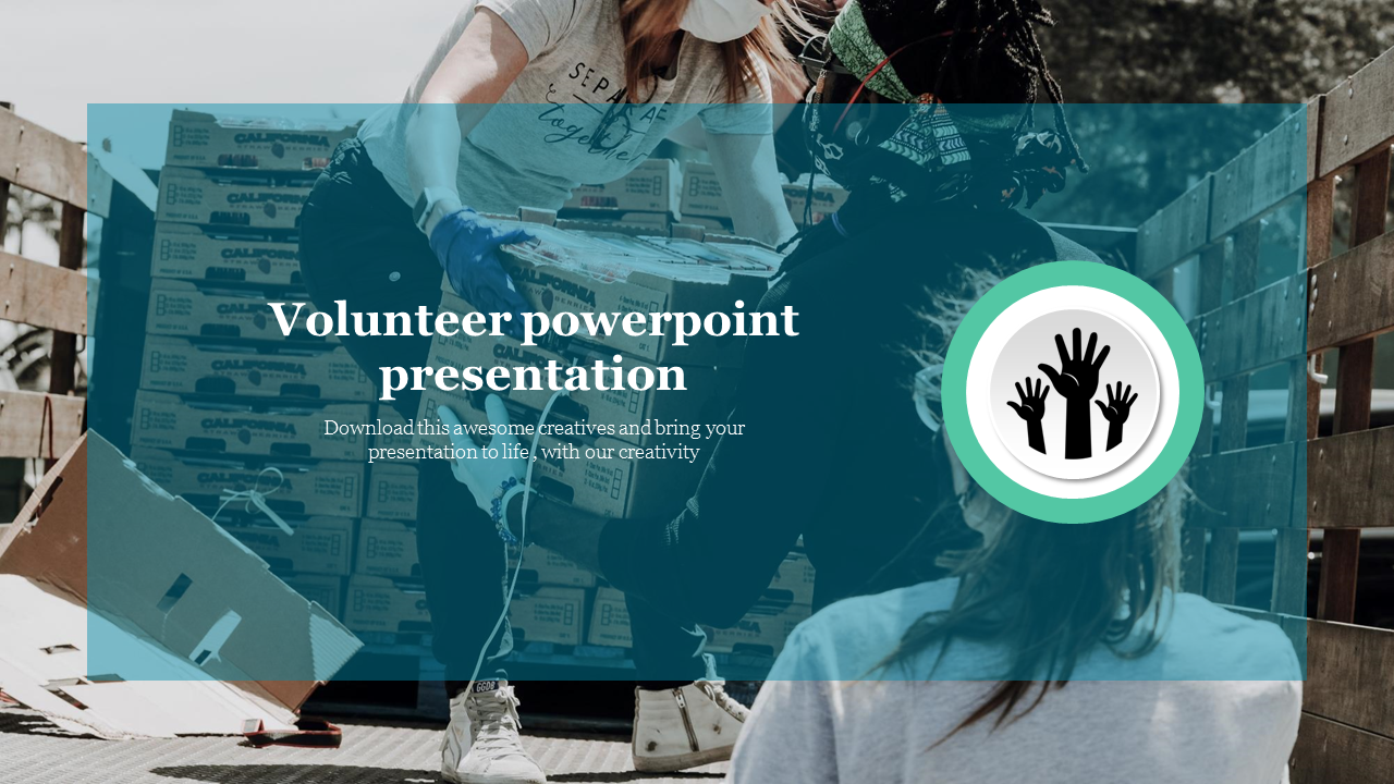 Free - Volunteer PowerPoint Presentation Template and Google Slides